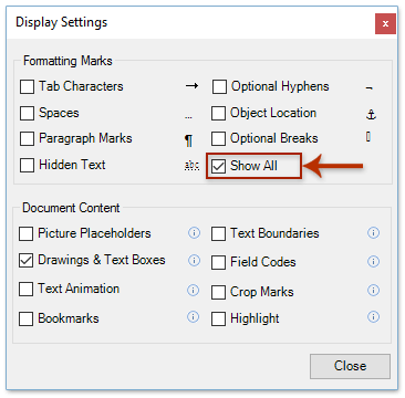 show breaks in word How in to section or hide show breaks Word? show breaks in word How in to section or hide show breaks Word?
