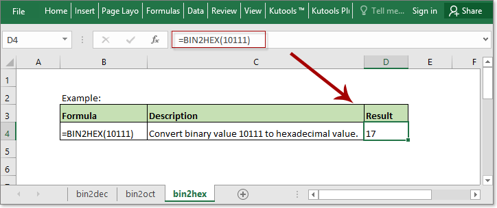 doc konvertere binær til decimal hex oktal 5