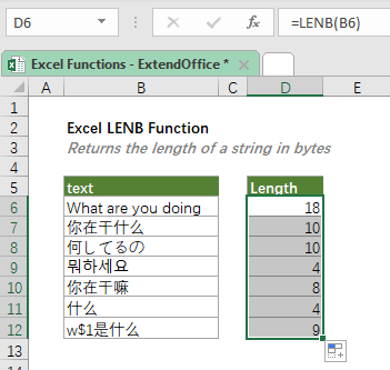 lenb-Funktion 2