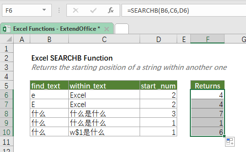 функція searchb 3