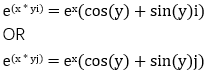 imexp funkcijska enačba