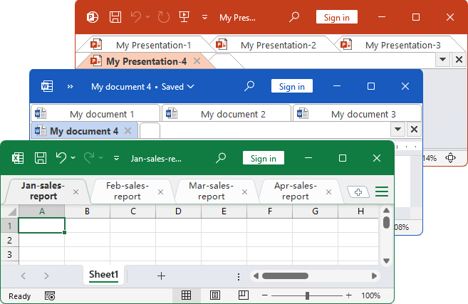 office tab