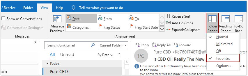 okienko folderów Outlook Doc 05