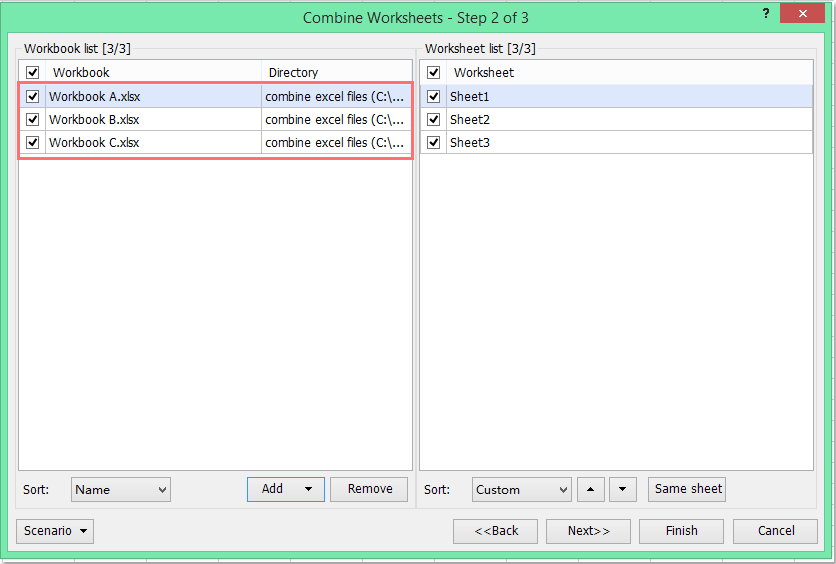 Excel File Merger