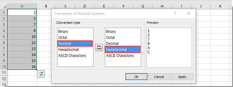 Quickly convert between different number systems without using formula ...