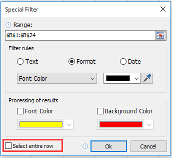 yazı tipi rengine göre doc filtresi 11