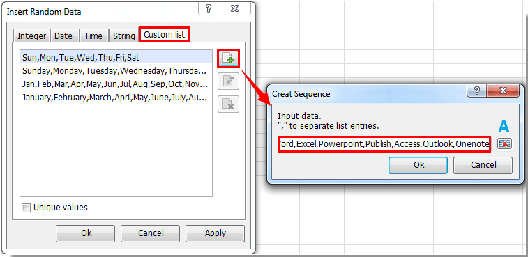Using random number generator to generate numbers and password in excel