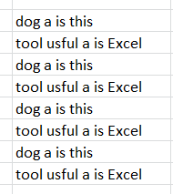 Quickly reverse text string or words order in Excel