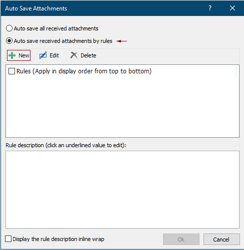 Quickly save all attachments from multiple or all emails in Outlook