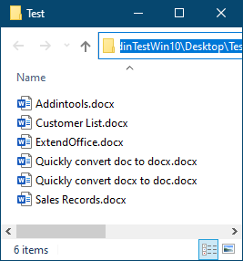 Quickly convert all docx (.docx) from a folder to doc (.doc) or PDFs in ...