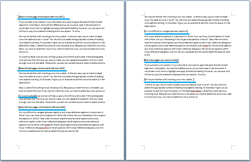 Quickly delete or remove all bookmarks from document in Word